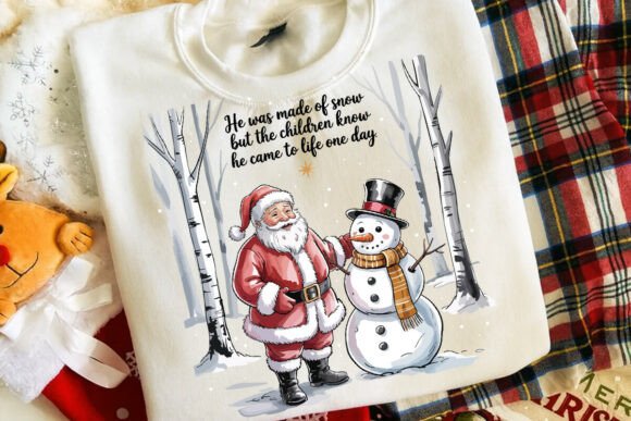 Christian Christmas PNG Santa PNG Illustrations