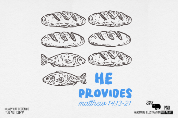 Christian Hand-drawn Provide PNG Illustrations