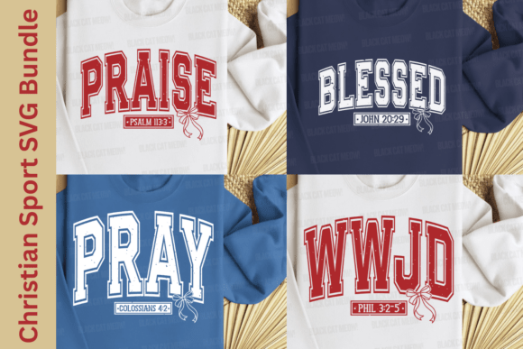Christian Team & Sport SVG Illustrations