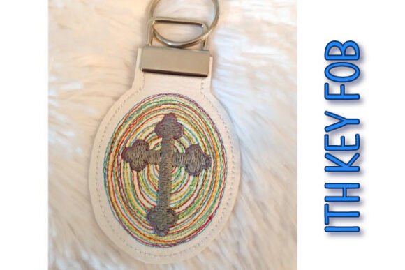 ITH Key Fob with Cross – Christian Symbo | Religion Amp