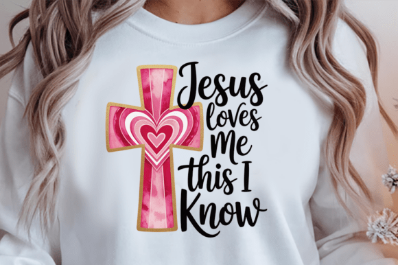 Jesus Loves Me PNG: Faith Illustrations for Real Projects