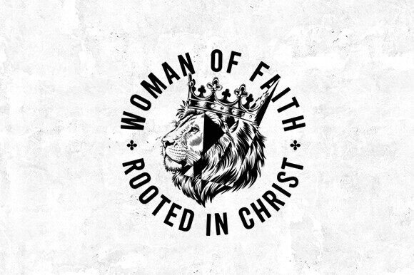 Man of Faith, Jesus, Lion Cross SVG for Crafts
