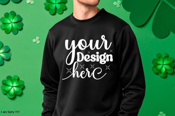 St. Patrick’s Day Men T-Shirt Mockup 10 Product Mockups
