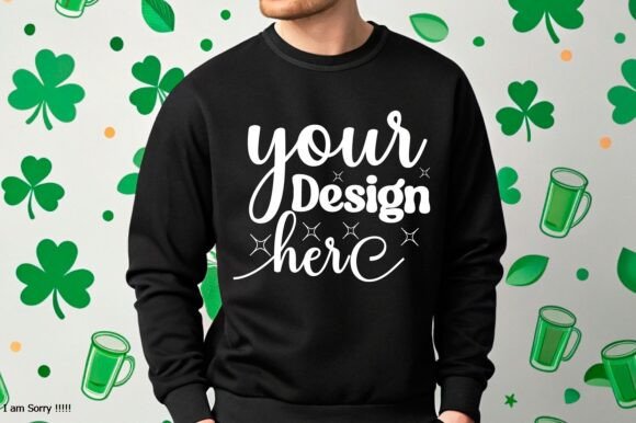 St. Patrick’s Day Men T-Shirt Mockup 18