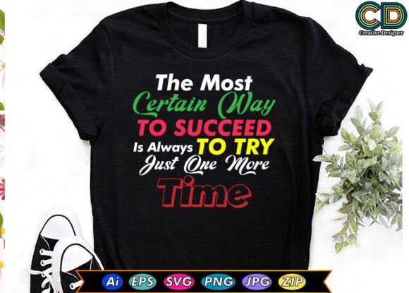 The MOST CERTAIN WAY to SUCCEED is ALWAY — Crafts
